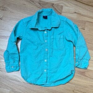 Baby GAP  Teal Button-Down Shirt